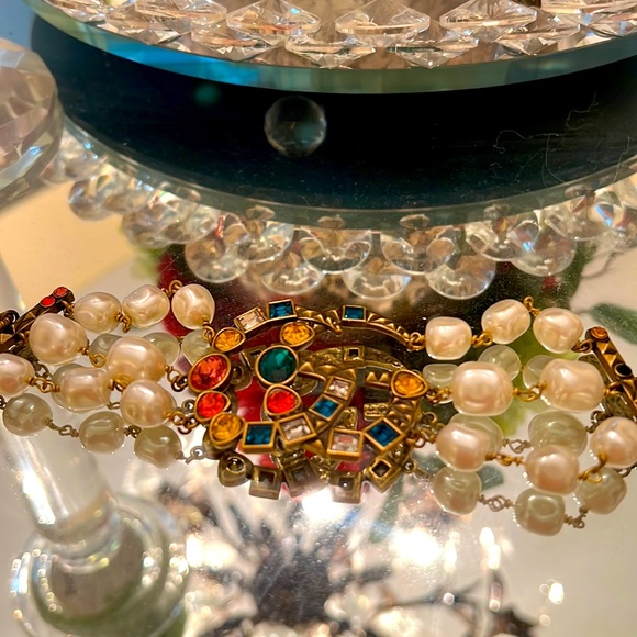 Gucci Pearl GG Bracelet